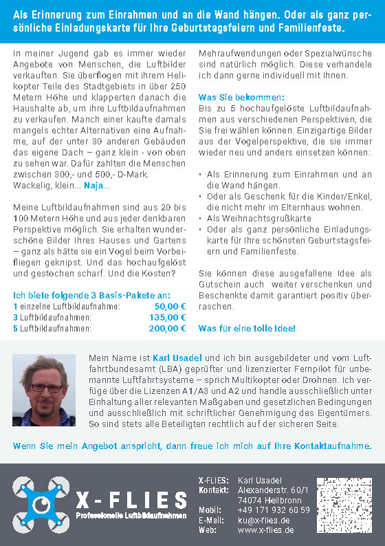 Aktueller Flyer (Privatpersonen)
